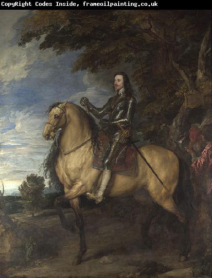 Anthony Van Dyck Equestrian Portrait of Charles I